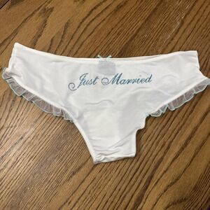 Victoria's Secret 2007 Just‎ Married Sexy Little Things Low-Rise Hiphugger Large